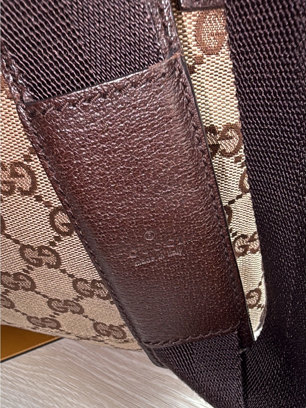 Gucci GG Canvas Messenger Crossbody 122793 467891 Entrupy Authenticated - Picture 3 of 11